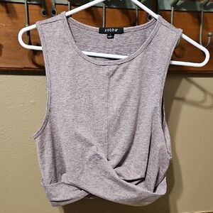 Zobha Cropped Sports Tank Size Large